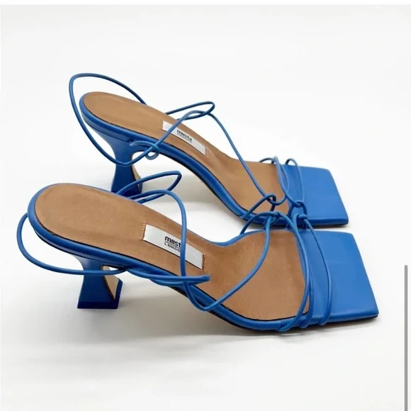 NIB Miista Sally Ocean Strappy Sandals 6.5 Blue - Picture 4 of 7